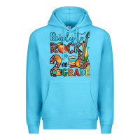 Ocean Blue ready to rock 2nd grade Premium Hoodie - JahusDesignShop