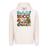 Pale Pink ready to rock 2nd grade Premium Hoodie - JahusDesignShop