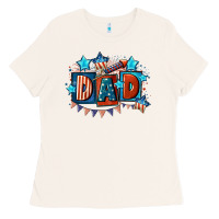 Bone American Dad  4th of july Ladies Tee - CowGirlArtShop