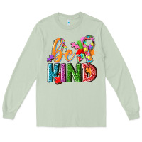 Matcha autism be kind Long Sleeve Tee - NancyCooperArtShop