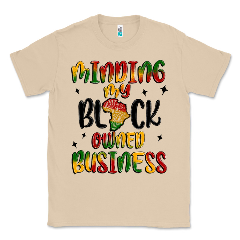 Minding My Black Owned Business Classic Tee by MaliasSmallBusiness | Teevron