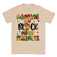 Mushroom minding my black owned business Classic Tee - MaliasSmallBusiness