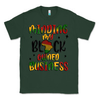 Sports Green minding my black owned business Classic Tee - MaliasSmallBusiness