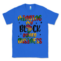 True Royal minding my black owned business Classic Tee - MaliasSmallBusiness