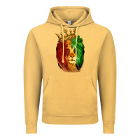 Vintage Mustard Juneteenth Lion King Vintage Hoodie - LillyAllenDesigns