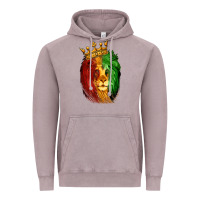 Vintage Zinc Juneteenth Lion King Vintage Hoodie - LillyAllenDesigns