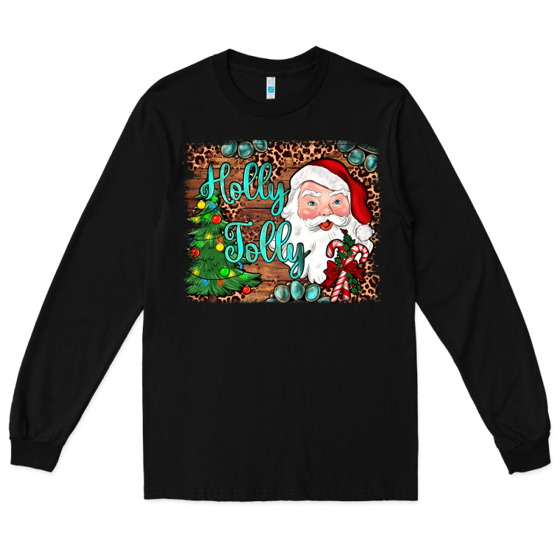 Holly Jolly Long Sleeve Tee by JahusDesignShop | Teevron