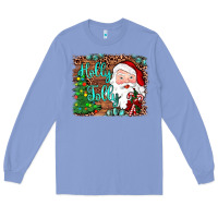 Colony Blue holly jolly Long Sleeve Tee - JahusDesignShop