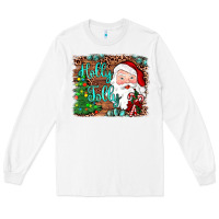 White holly jolly Long Sleeve Tee - JahusDesignShop