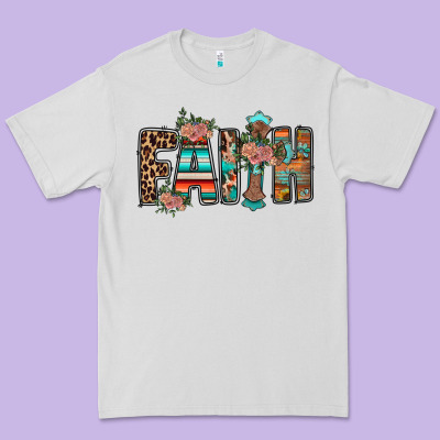 Faith Premium Tee Designed By Racoondesign