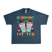 Running On Lit Tea Urban Heavy Tee | Teevron