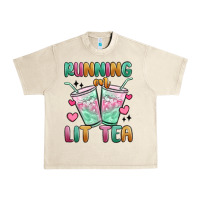 Sandshell running on lit tea Urban Heavy Tee - MaliasSmallBusiness