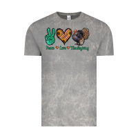 Cloud Rock peace love thanksgiving Vintage Tee - Jasminsmagicworld
