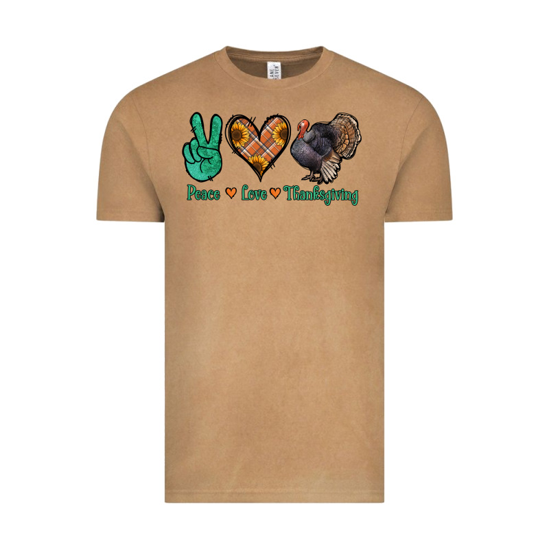 Peace Love Thanksgiving Vintage Tee by Jasminsmagicworld | Teevron
