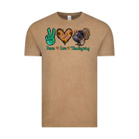 Vintage Coffee peace love thanksgiving Vintage Tee - Jasminsmagicworld