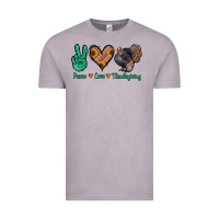 Vintage Zinc peace love thanksgiving Vintage Tee - Jasminsmagicworld