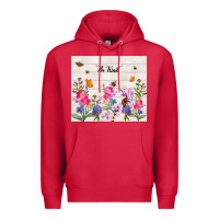 Cardinal be kind wildflower Premium Hoodie - TumblerDesignByShophia