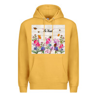 Mustard be kind wildflower Premium Hoodie - TumblerDesignByShophia