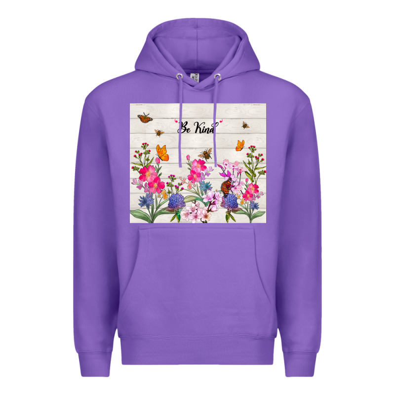 Be Kind Wildflower Premium Hoodie by TumblerDesignByShophia | Teevron