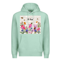 Seafoam be kind wildflower Premium Hoodie - TumblerDesignByShophia
