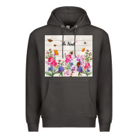 Smoke be kind wildflower Premium Hoodie - TumblerDesignByShophia