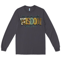 Smoke she speaks with wisdom proverbs 31 26 Long Sleeve Tee - NancyCooperArtShop