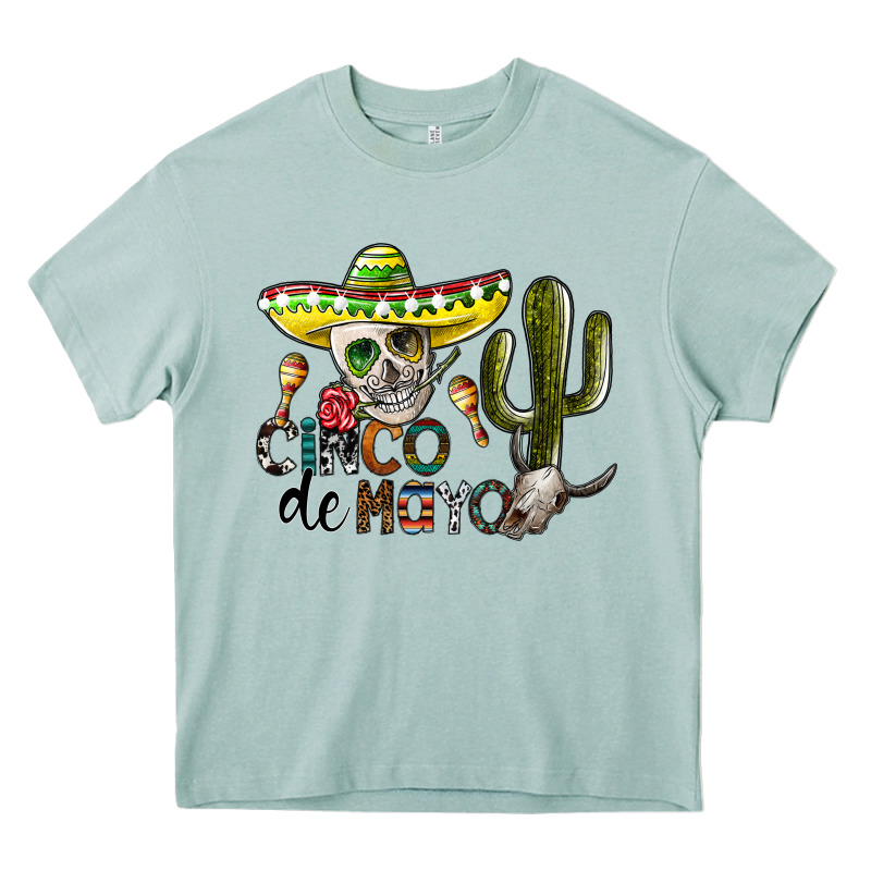 Cinco De Mayo Heavy Core Tee by SublimationCraftShop | Teevron