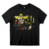 Black cinco de mayo Heavy Core Tee - SublimationCraftShop