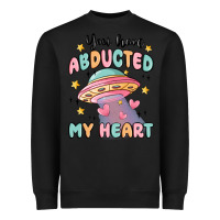 Black you have abducted my heart Heavyweight Sweatshirt - MaliasSmallBusiness