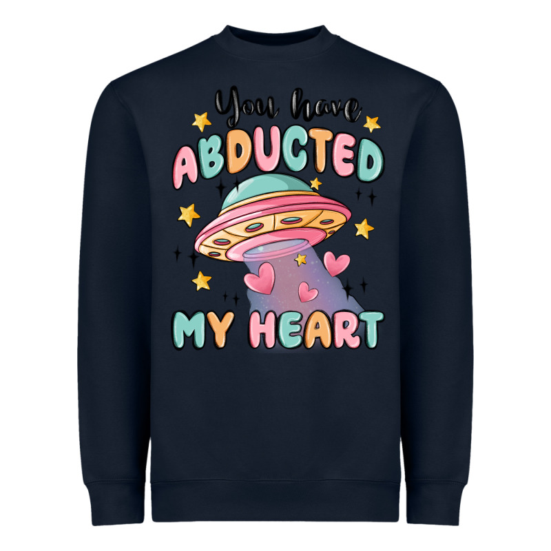 You Have Abducted My Heart Heavyweight Sweatshirt by MaliasSmallBusiness | Teevron