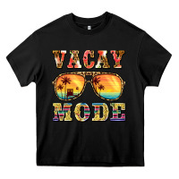 Black vacay mode Heavy Core Tee - BarkalooDesign