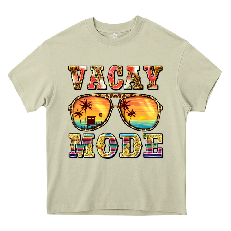 Vacay Mode Heavy Core Tee by BarkalooDesign | Teevron