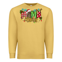 Antique Gold mama claus Premium Sweatshirt - texasbilliewilder