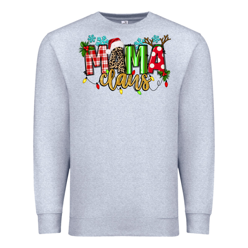 Mama Claus Premium Sweatshirt by texasbilliewilder | Teevron