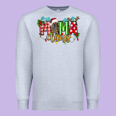 Mama Claus Premium Sweatshirt Designed By Texasbilliewilder