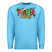Ocean Blue mama claus Premium Sweatshirt - texasbilliewilder