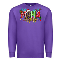 Purple mama claus Premium Sweatshirt - texasbilliewilder