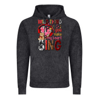 Vintage Black wild thing you make my heart sing Vintage Hoodie - NancyCooperArtShop