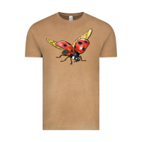 Vintage Camel Ladybug Flying Vintage Tee - LillyAllenDesigns