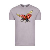 Vintage Zinc Ladybug Flying Vintage Tee - LillyAllenDesigns