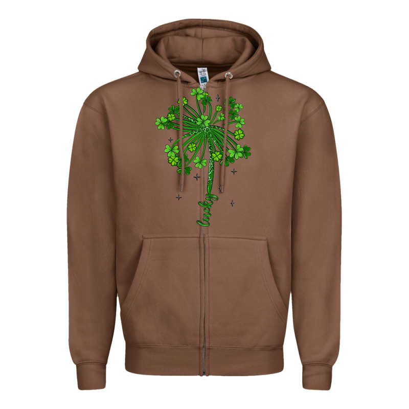 Lucky St Patrick S Day Zipper Hoodie by Artiststas | Teevron