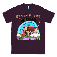 Plum buy me animals Classic Tee - MaliasSmallBusiness