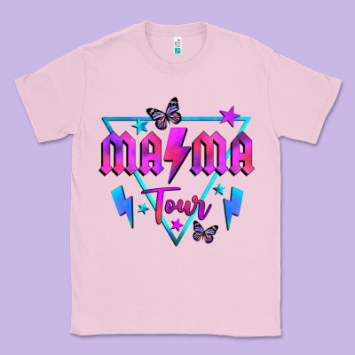Mama Tour Front Classic Tee Designed By Jahusdesignshop
