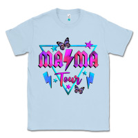 Dusty Blue mama tour front Classic Tee - JahusDesignShop