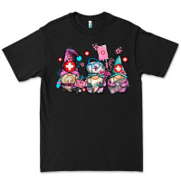 Black nurse gnomes Premium Tee - AdoDesignShop