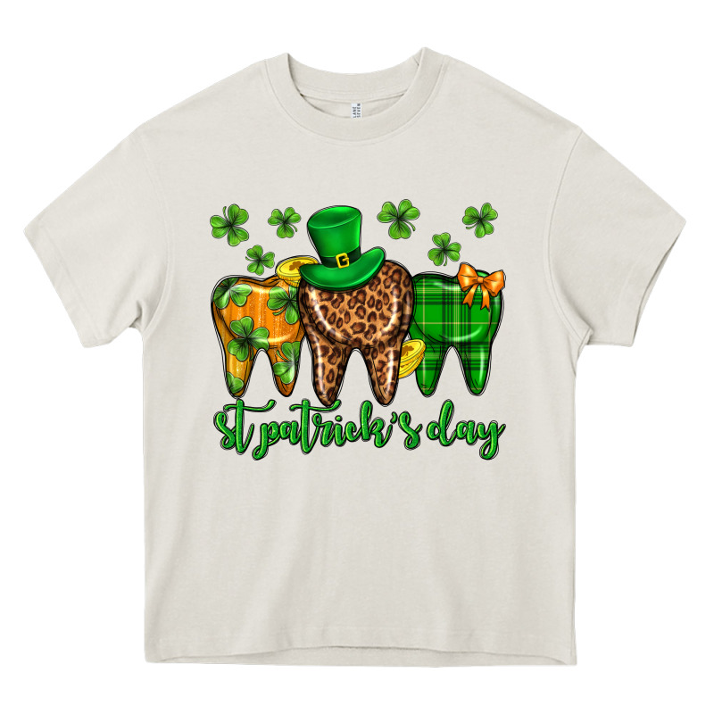 Dentist St. Patricks Day Heavy Core Tee by Neo Western | Teevron