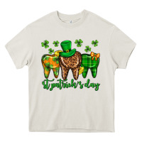 Cream Dentist st. patricks day Heavy Core Tee - Neo Western