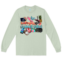 Matcha small businesses summer vibe Long Sleeve Tee - NancyCooperArtShop