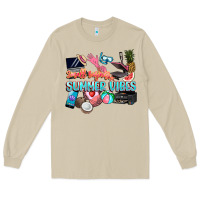 Mushroom small businesses summer vibe Long Sleeve Tee - NancyCooperArtShop
