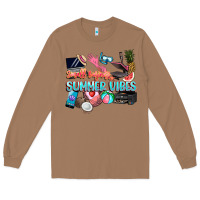 Toasted Coconut small businesses summer vibe Long Sleeve Tee - NancyCooperArtShop